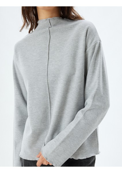 Dik Yaka Kazak Uzun Kollu Dokulu indirimleri