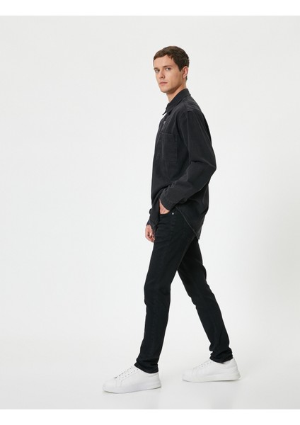 Slim Fit Kot Pantolon - Brad Jean fiyatları