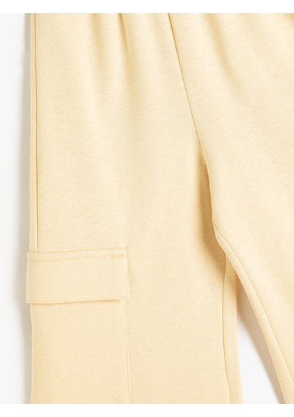 Bol Paça Eşofman Altı Beli Lastikli Kargo Cepli modelleri