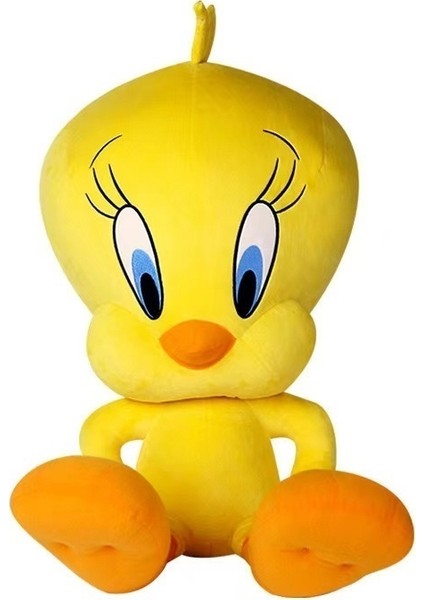 35CM Sevimli Küçük Sarı Ördek Klasik Tweety Peluş Oyuncak (Yurt Dışından)