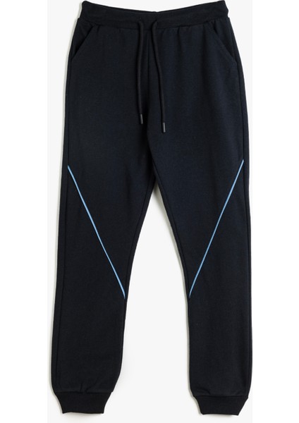 Jogger Eşofman Altı Şerit Detaylı
