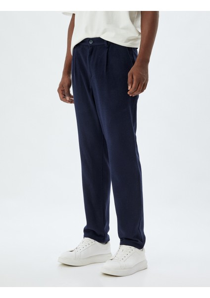 Chino Pantolon Cep Detaylı Viskon Karışımlı modelleri