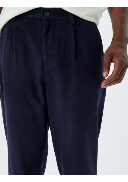 Chino Pantolon Cep Detaylı Viskon Karışımlı indirimleri