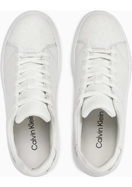 Cupsole Lace Up Mono Sneakers