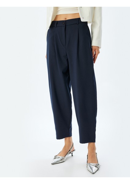Balon Form Pantolon Yüksek Bel Cepli modelleri