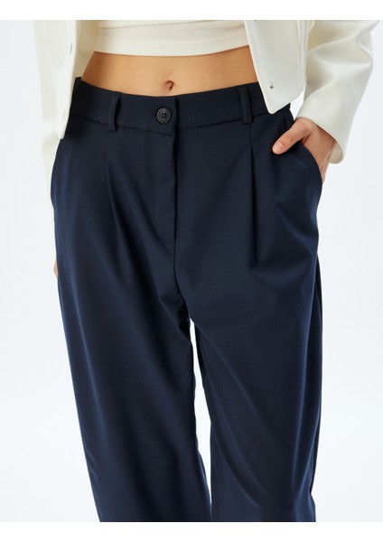 Balon Form Pantolon Yüksek Bel Cepli indirimleri