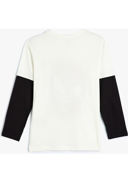 Spiderman Tişört Lisanslı Uzun Kollu Bisiklet Yaka Baskılı Pamuklu fiyatları