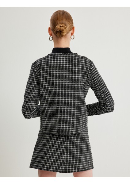 Tüvit Ceket Yuvarlak Yaka Kapaklı Cep Detaylı Düğmeli fırsatları