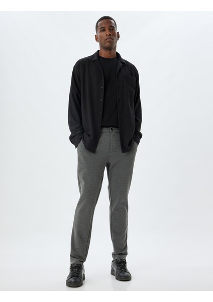 Chino Pantolon Cep Detaylı Viskon Karışımlı fiyatları