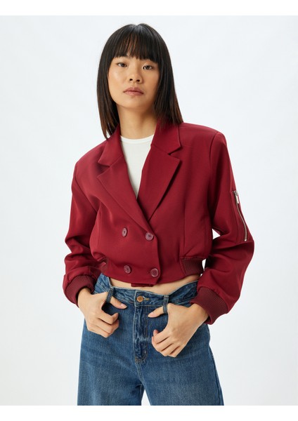 Oversize Ceket Kruvaze Yaka Cepli Düğmeli Fermuar Detaylı Ribanalı modelleri