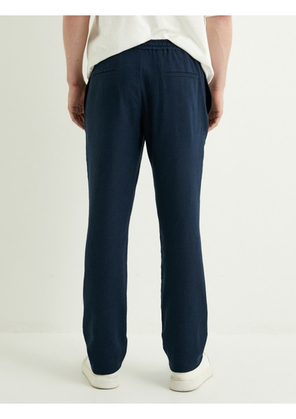 Keten Pantolon Beli Bağcıklı Cep Detaylı fırsatları