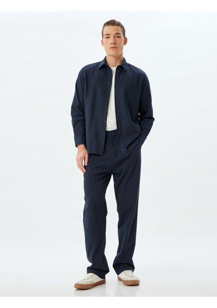 Basic Gömlek Uzun Kollu Viskon Karışımlı fiyatları