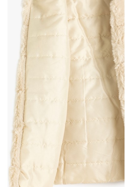 Peluş Yelek Yuvarlak Yaka Kolsuz modelleri