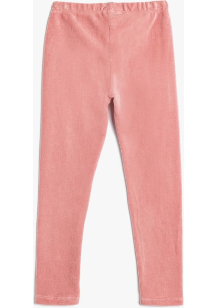 Kadife Tayt Fitilli Beli Lastikli Pamuk Karışımlı fiyatları