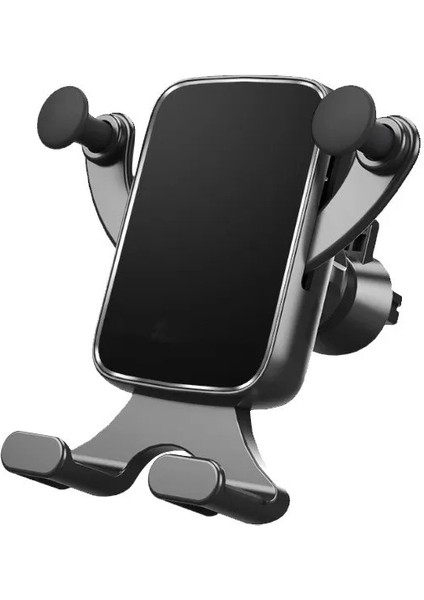 Araç Içi Telefon Tutucu Havalandırma (Menfez) Montaj Yatay-Dikey Konumlandırılabilir Kaymaz 360° Çoğu Akıllı Telefonla Uyumlu, Sarsıntı Önleyici 4.5”- 6,5” Inç