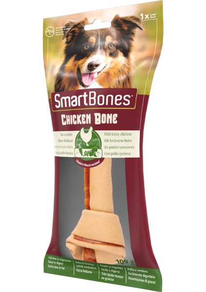 Smartbones Tavuklu Düğüm Köpek Ödül Kemiği Large 109 gr