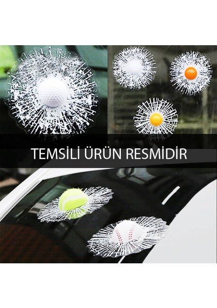 Emoji Toplu 3 Boyutlu Kırık Cam Sticker