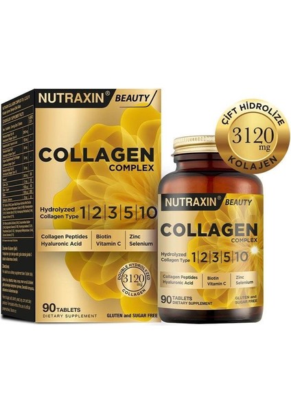 Collagen Beauty Complex Hidrolize 90 Tablet