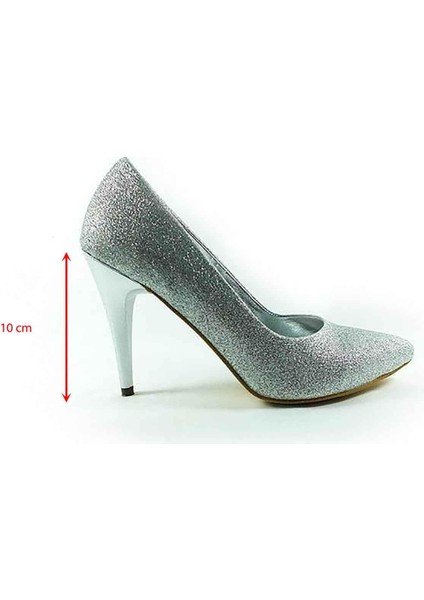 Stiletto Kadın Ayakkabı Lame-Simli 61 700 indirimleri