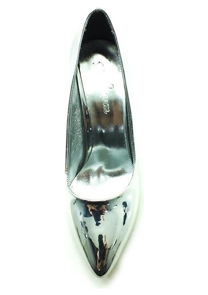 Stiletto Kadın Ayakkabı Gümüş-Ayna 61 700 modelleri