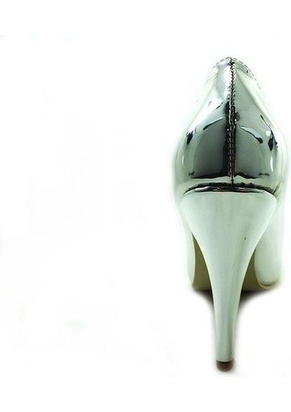 Stiletto Kadın Ayakkabı Gümüş-Ayna 61 700 fırsatları