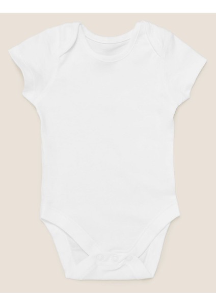 Saf Pamuklu 7'li Bodysuit (0-3 Yaş) fiyatları