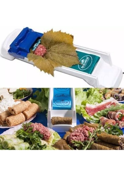 Plastik Yaprak Sarma Makinenesi 3 Kademeli
