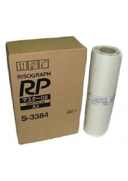 Orjinal Riso S3384E - Rp A3 Baskı Makinesi Master