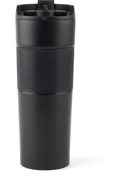 H2O French Press Termos Kupa - Siyah - 450 ml