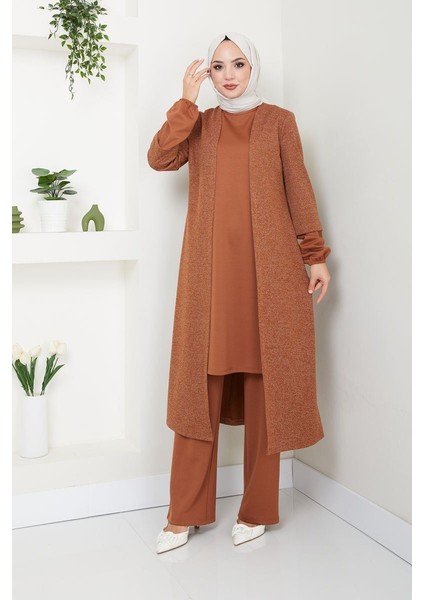 Kadın Giyim Abiye Moda Tesettür Takım Elbise 2757