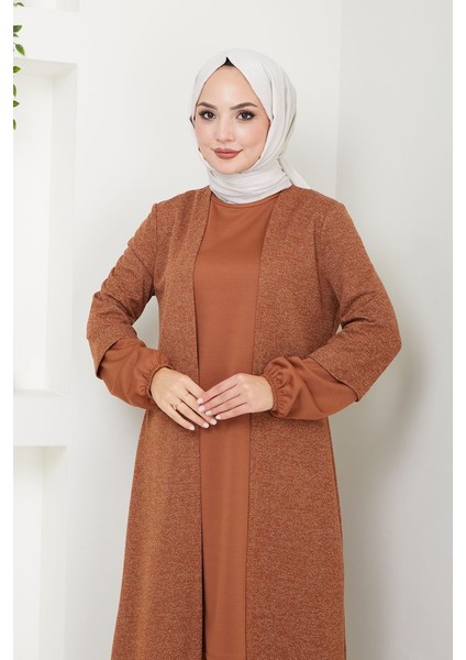 Kadın Giyim Abiye Moda Tesettür Takım Elbise 2757