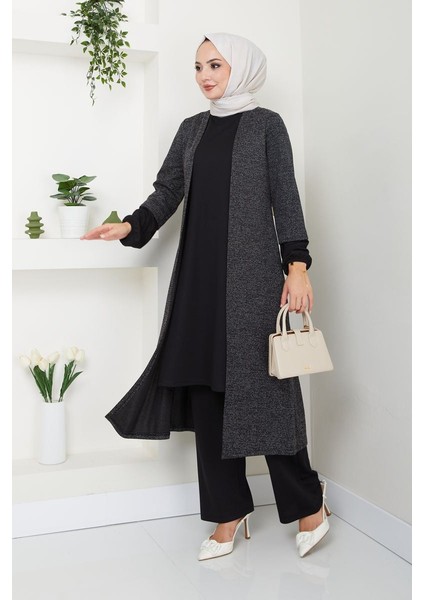 Kadın Giyim Abiye Moda Tesettür Takım Elbise 2757