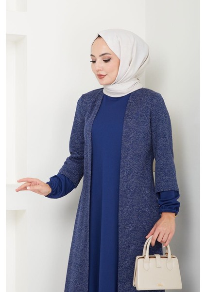 Kadın Giyim Abiye Moda Tesettür Takım Elbise 2757