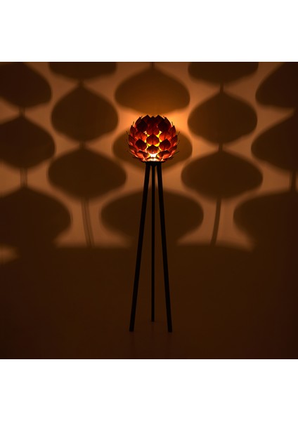 Dekorsaat Kozalak Lambader - Ceviz - 155X40X40 cm fiyatları