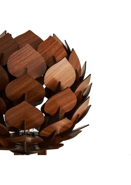 Dekorsaat Kozalak Lambader - Ceviz - 155X40X40 cm modelleri