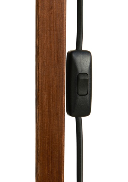 Dekorsaat Kozalak Lambader - Ceviz - 155X40X40 cm fırsatları