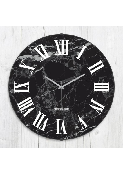 35x35 cm Çocuk Dekoratif Bombeli Cam Duvar Saati, Beyaz, Plastik, Şık ve Kullanışlı