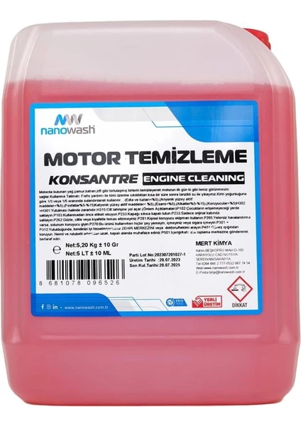 Motor Temizleyici 5 Lt