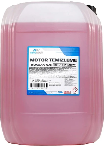 Motor Temizleyici 20 Lt