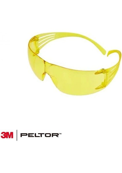 3m Securefit 203 Sarı Atış Gözlüğü