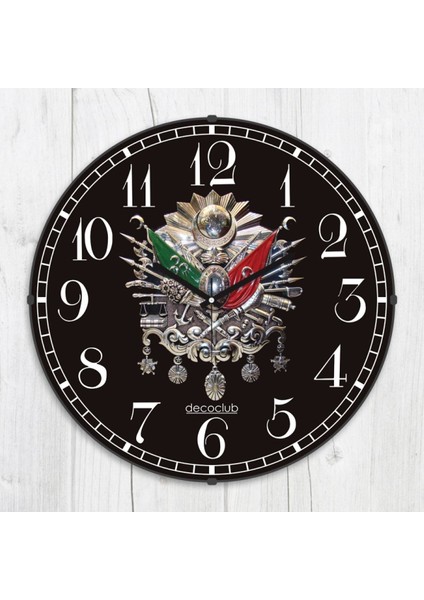 Çok Renkli 35x35 cm Dekoratif Cam Duvar Saati, Modern ve Şık Tasarım