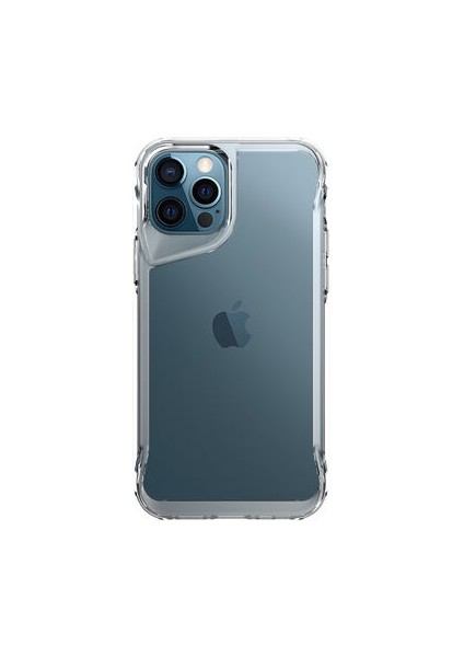 iPhone 12 Pro Max Kılıf Şeffaf ve Sert T-Max Premium Kapak