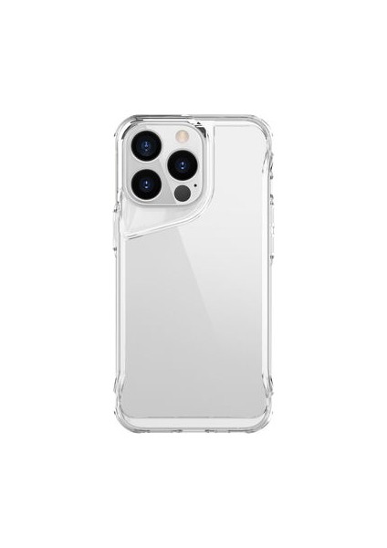 iPhone 14 Pro Max Kılıf Şeffaf ve Sert T-Max Premium Kapak