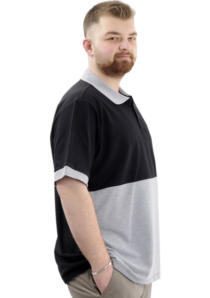 Büyük Beden Erkek Polo Yaka T-Shirt Polo Sport U24323 Grimelanj modelleri