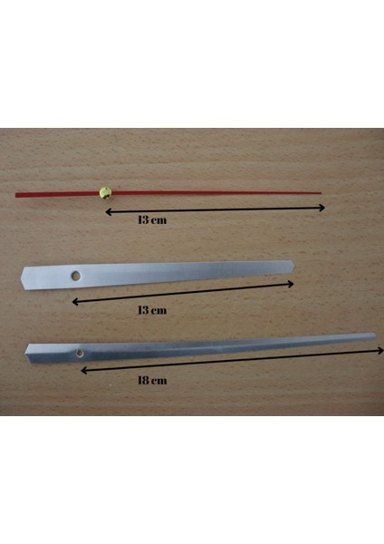 Sessiz 1. sınıf saat mekanizması, 18 mm şaft, askısız, 3D uyumlu, gümüş renk fırsatları