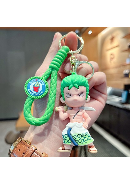 One Piece Zoro Çanta Dekorasyonu Küçük Anahtarlık (Yurt Dışından)