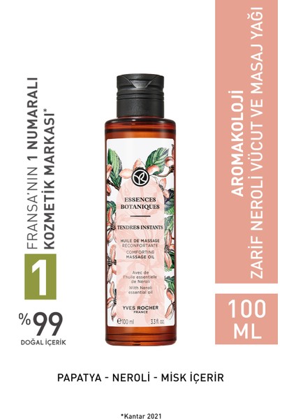 Yves Rocher Aromakoloji Vücut ve Masaj Yağı - Zarif NEROLI-100 ML-44537