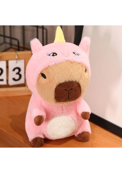 Unicorn Capybara Peluş Oyuncak Çocuk25 cm (Yurt Dışından)