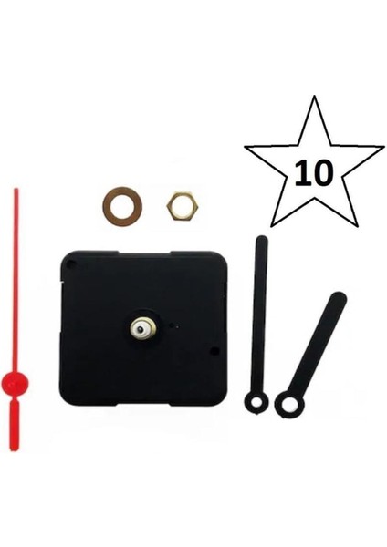 Şık Siyah Duvar Saati, 34x48 cm, Klasik Tasarım, Göbek ve Mekanizmalı fiyatları