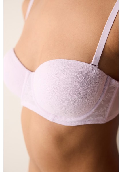 Kadın Bloom Lace Balenli Dantelli Sütyen – Sürdürülebilir Kumaş, Dikişsiz ve Nefes Alabilen Konforlu Tasarım fırsatları